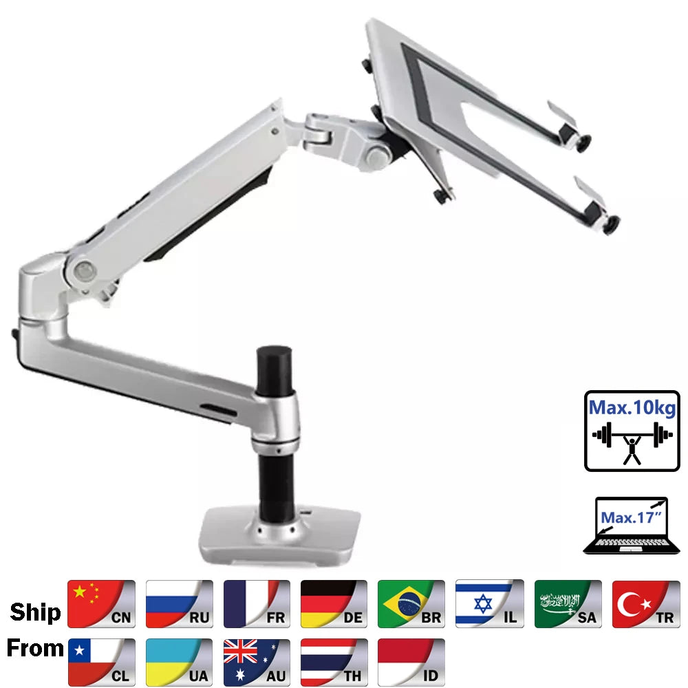 Aluminum Alloy Desktop Mount Monitor Support Laptop Holder
