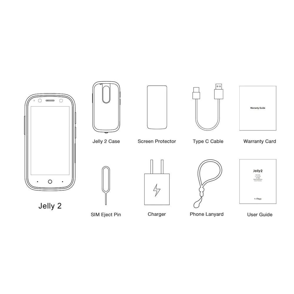 Android Smartphone 6GB+128GB 2000mAh Tiny Phone