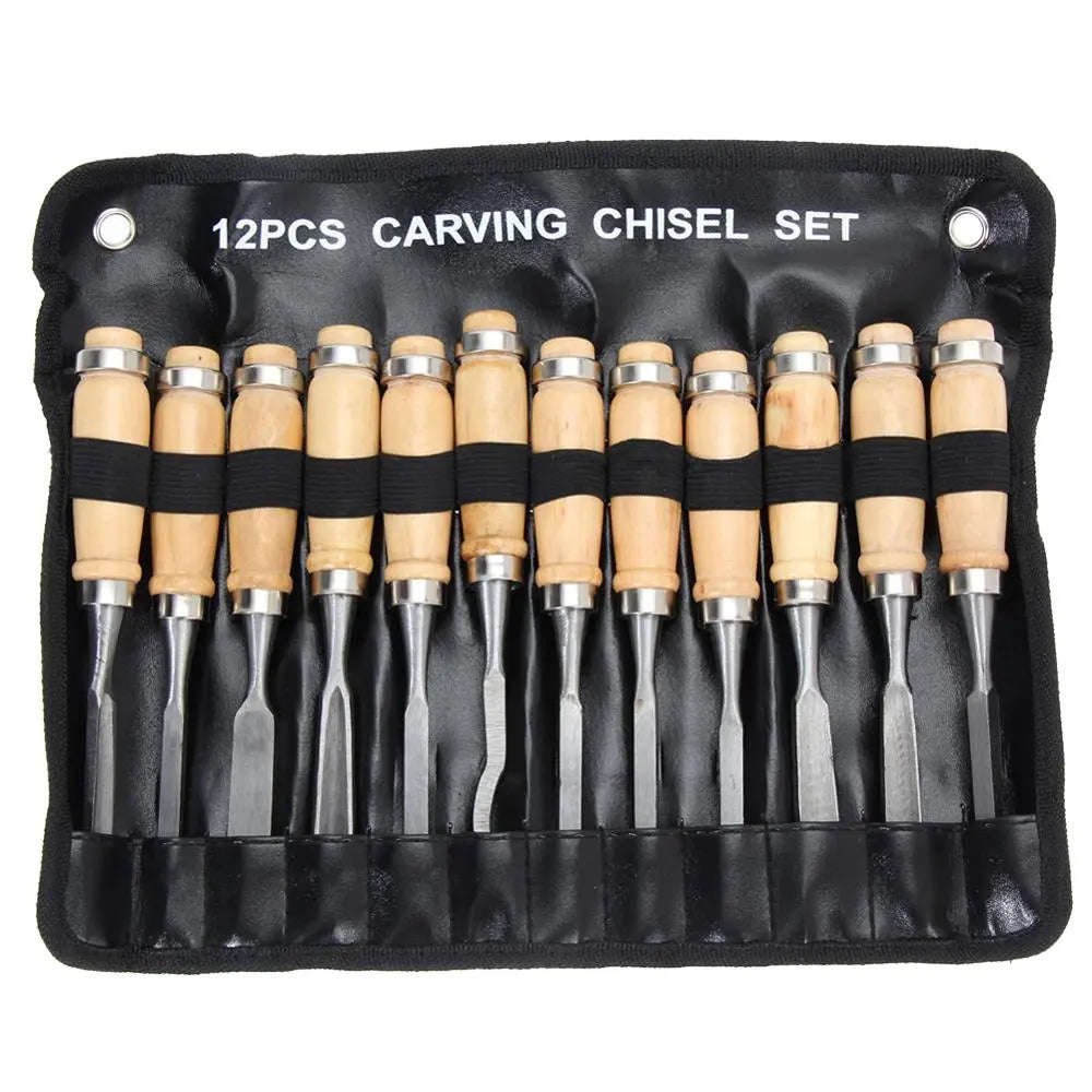 6/12Pcs l Wood Carving, Hand Chisel Tool,
Detailed Hand Tools