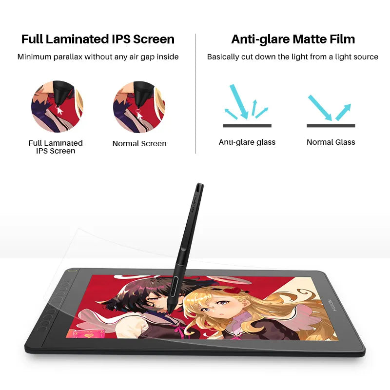 Graphics Monitor Screen 15.6 Inch Drawing Tablet for Android