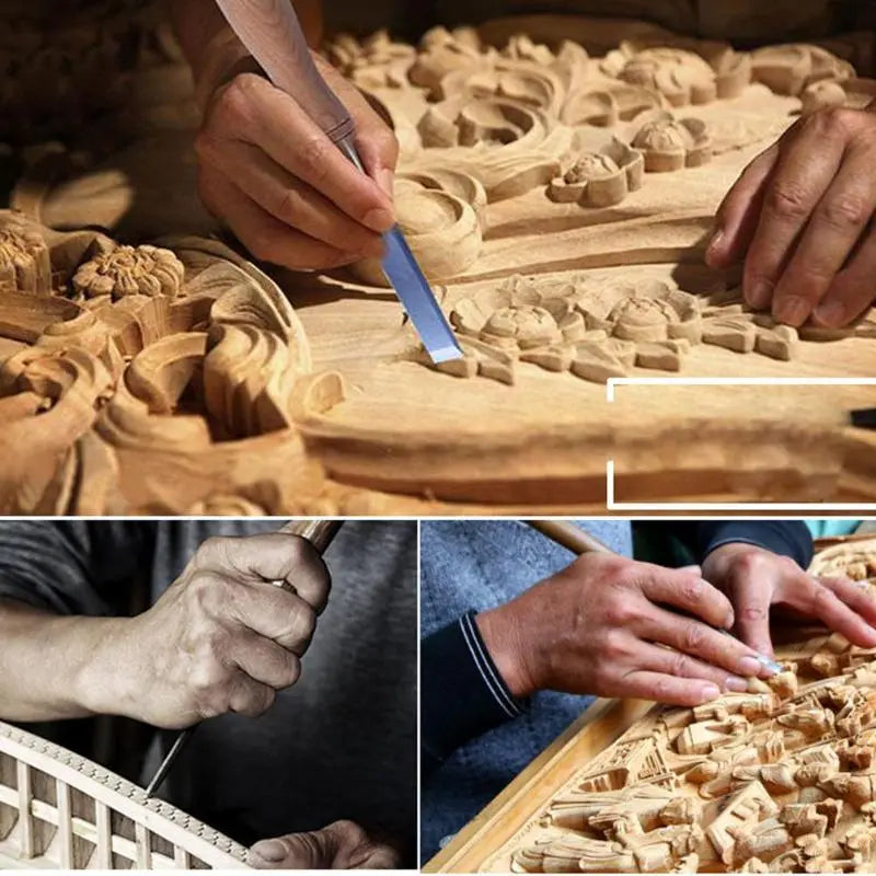 6/12Pcs l Wood Carving, Hand Chisel Tool,
Detailed Hand Tools