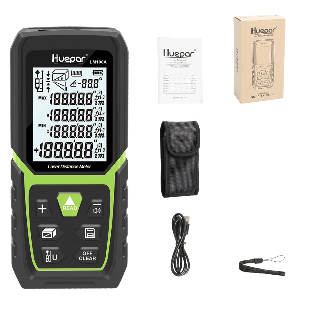 Laser Rangefinder, Battery & Electric Angle Sensor