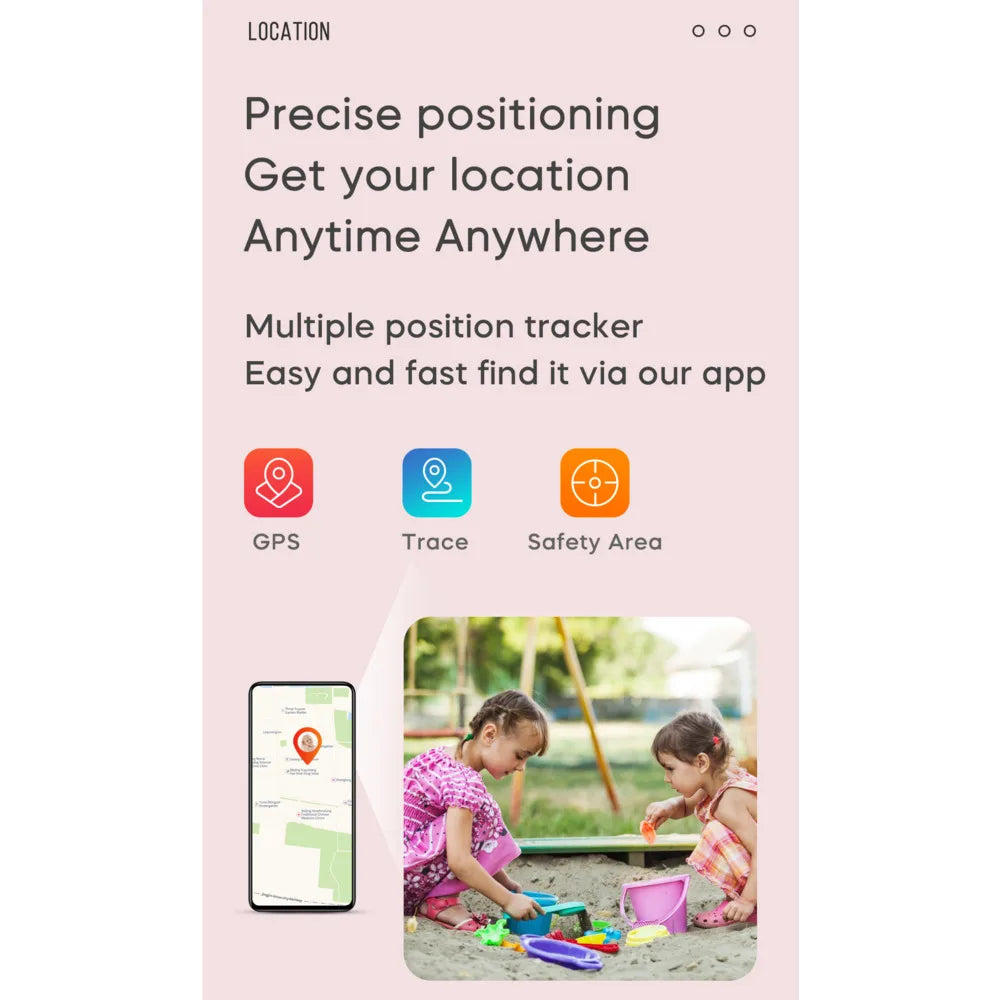 Smart Watch Kid Video Call SOS GPS+LBS Location Smartwatch