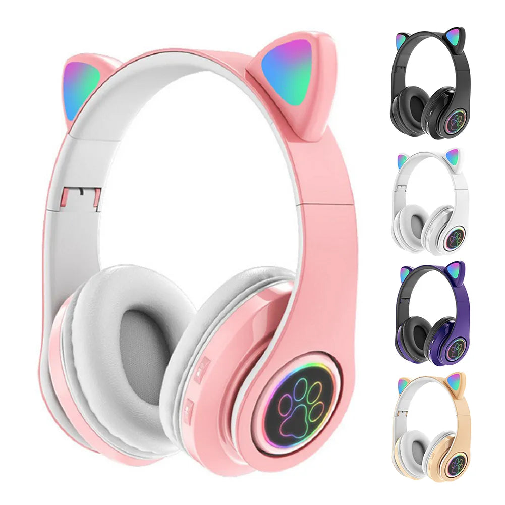 Bluetooth Wireless Light Sports Music Headsets with Microphone