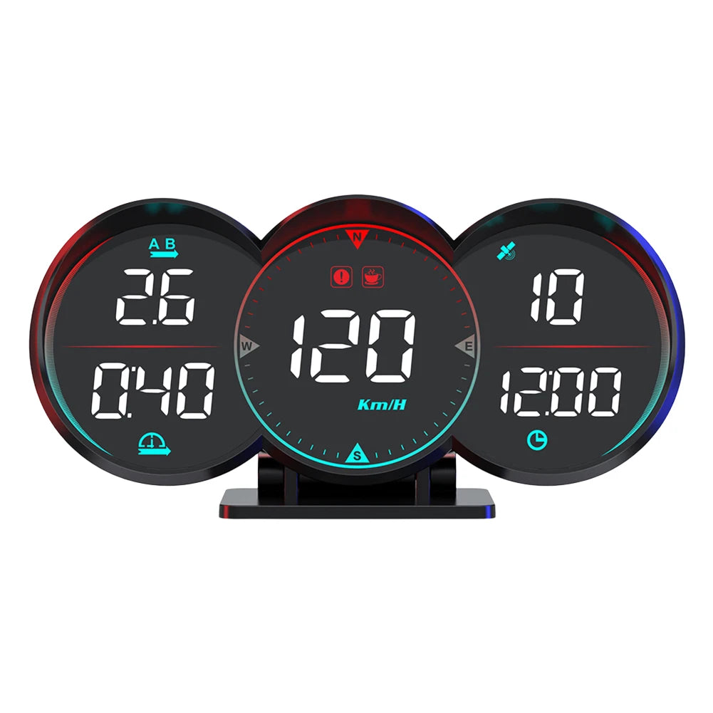 GPS Speedo, Overspeed Alarm, Compass Direction for Vehicle Auto
