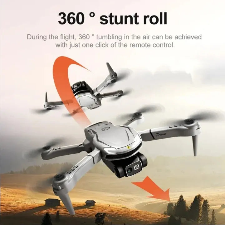 Pro Drone 8K Dual-Camera Professional HD Aerial Photography FPV GPS Omnidirectional Obstacle