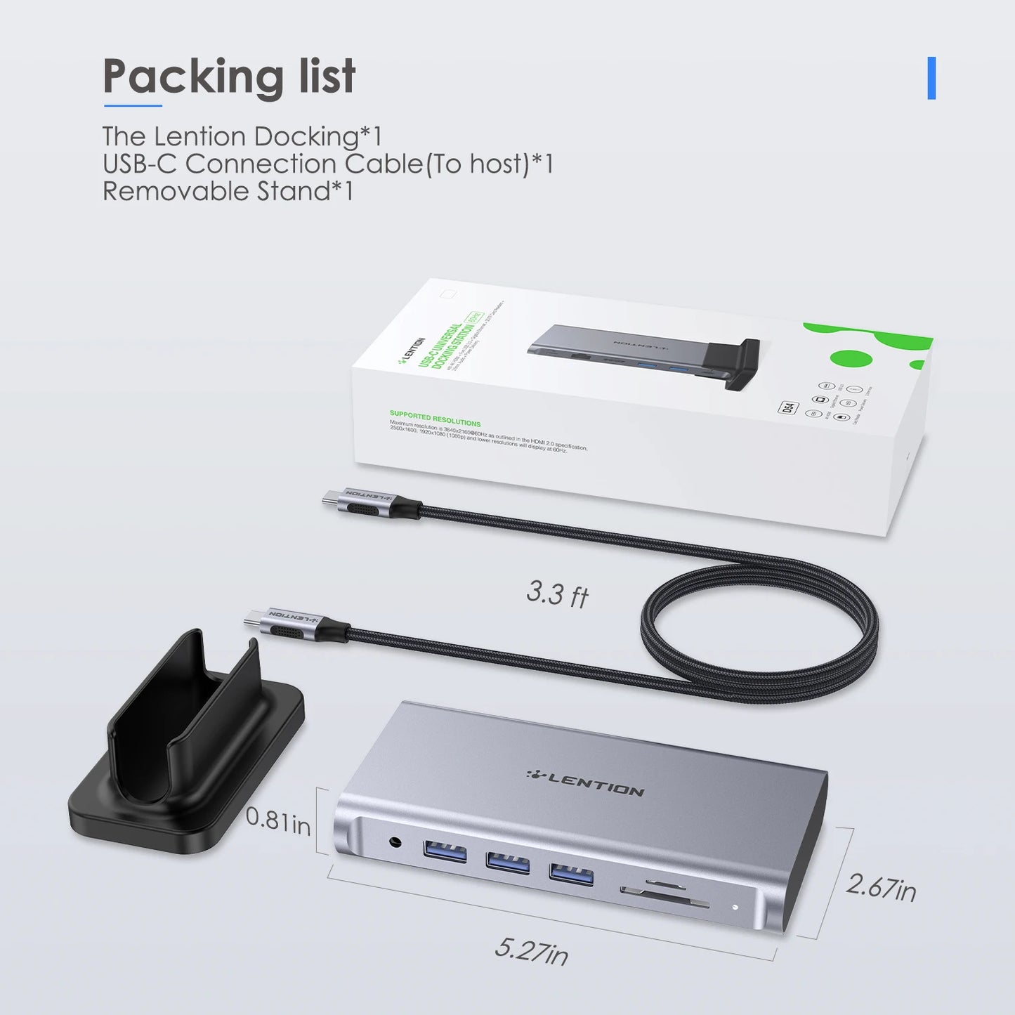 USB Docking Station Card Reader USB 3.0 Adapter for New MacBook Laptop
