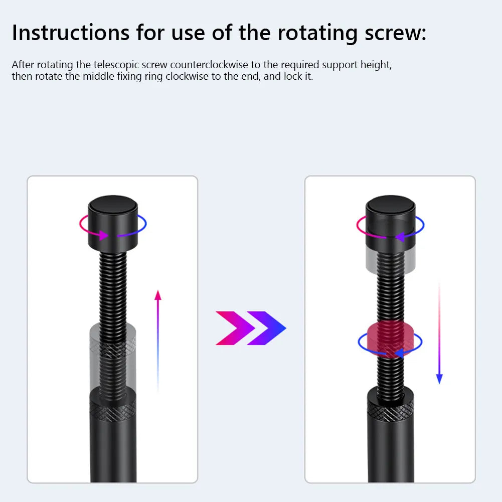 Graphics Card GPU Support Adjustable Telescopic Rotating Aluminum