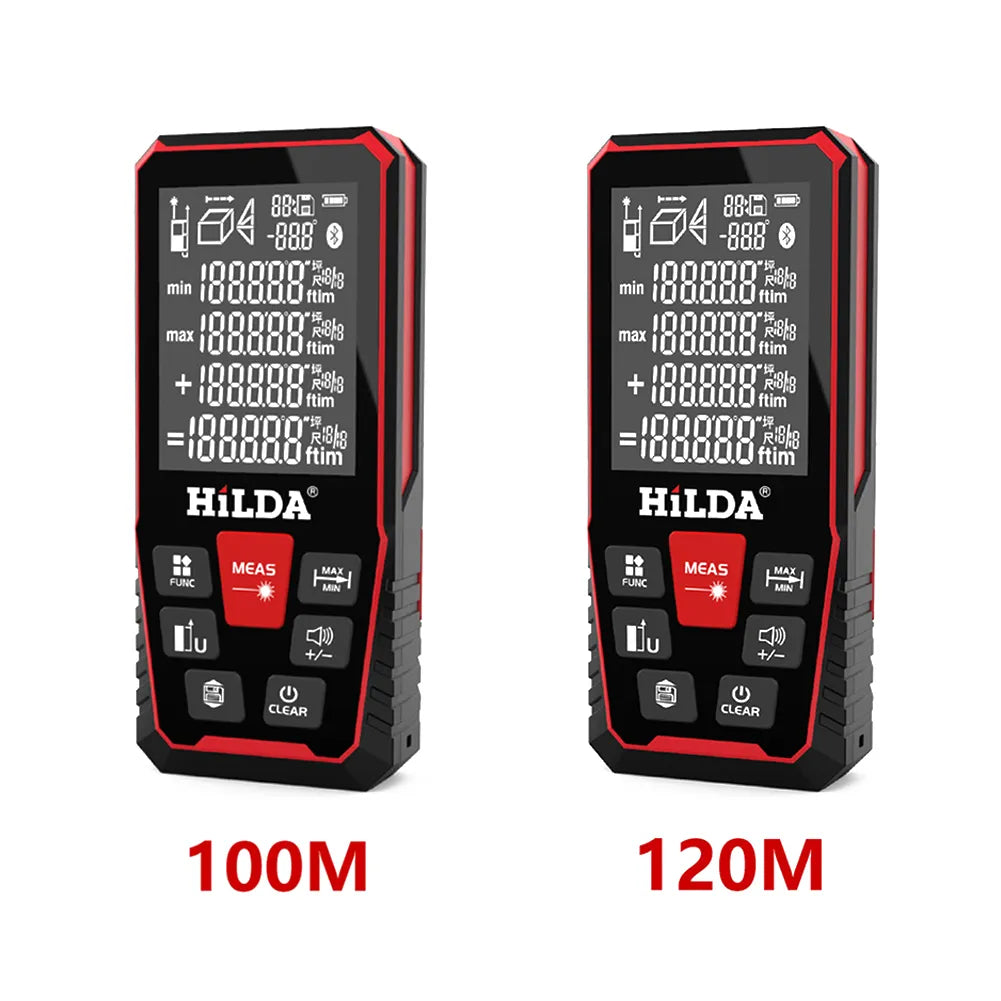 Digital Tape Measure ,120M Laser, Distance Meter ,Ruler Test Tool