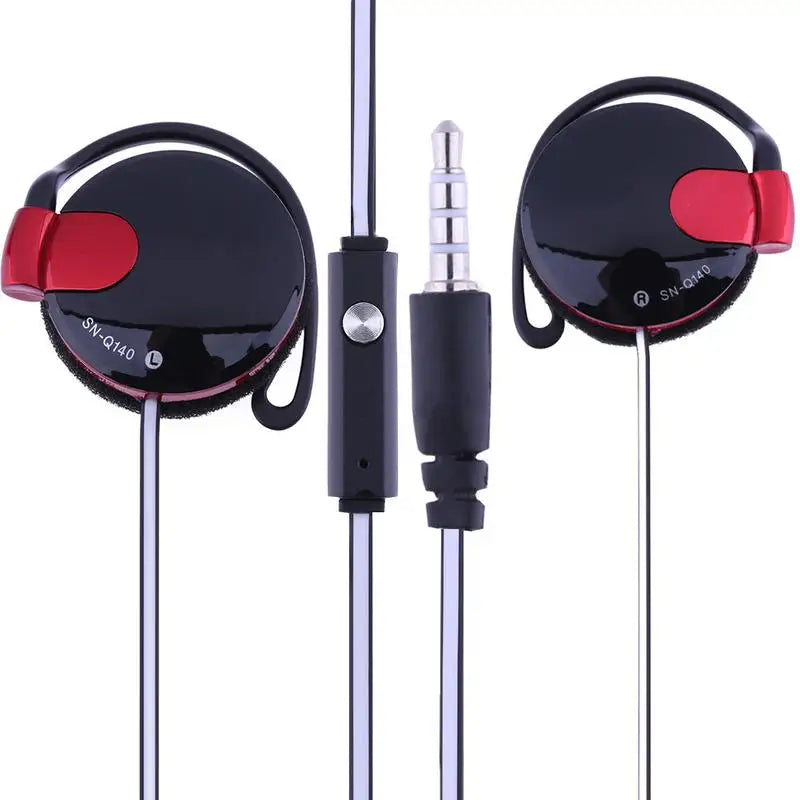 Earphones Microphone, Mp4 Ear Hanging Earphones