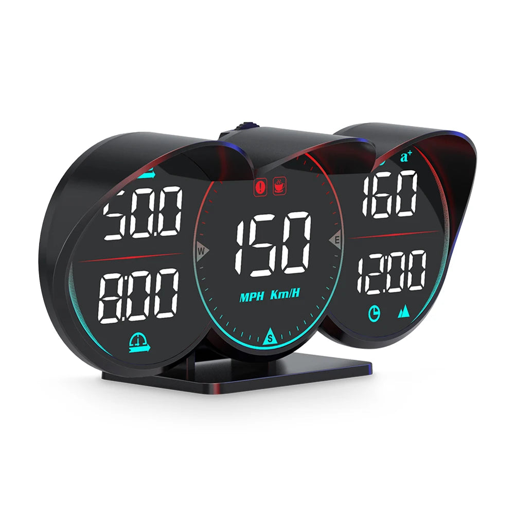 GPS Speedo, Overspeed Alarm, Compass Direction for Vehicle Auto