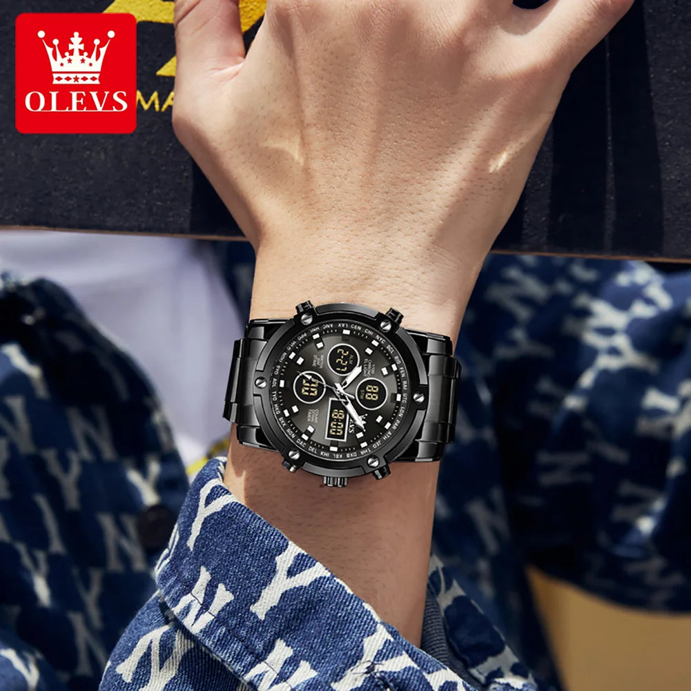 Men's Watches Waterproof Electronic Luminous