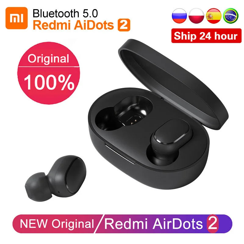 Wireless Earbuds In-Ear Stereo Bluetooth Headphones with Mic Headset