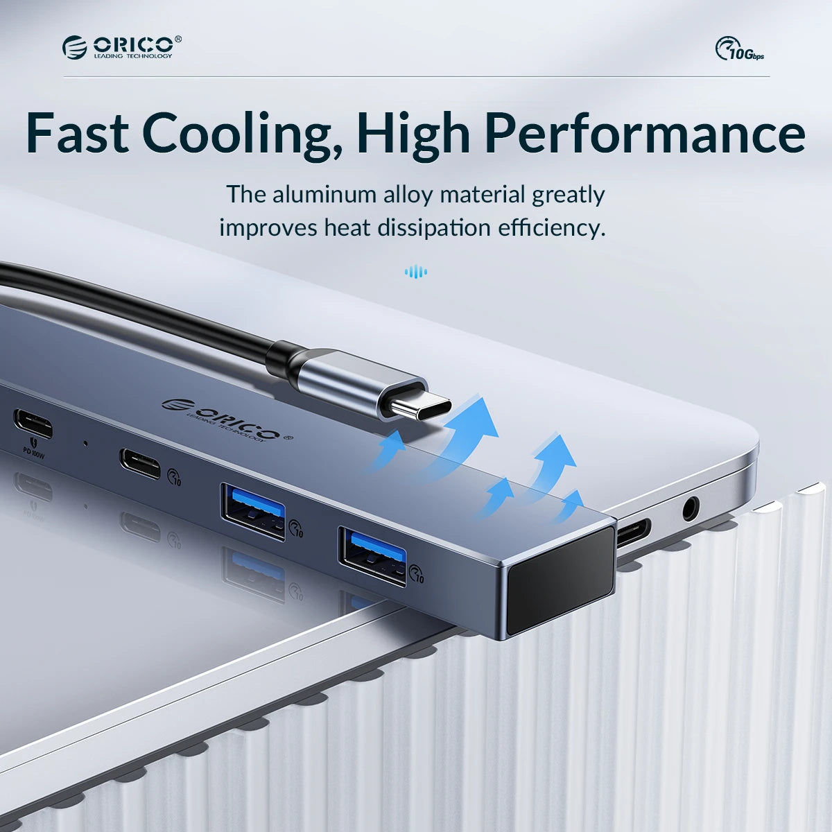 USB 10GBPS Hub F Adapter Suitable PC MacBook Computer Accessories