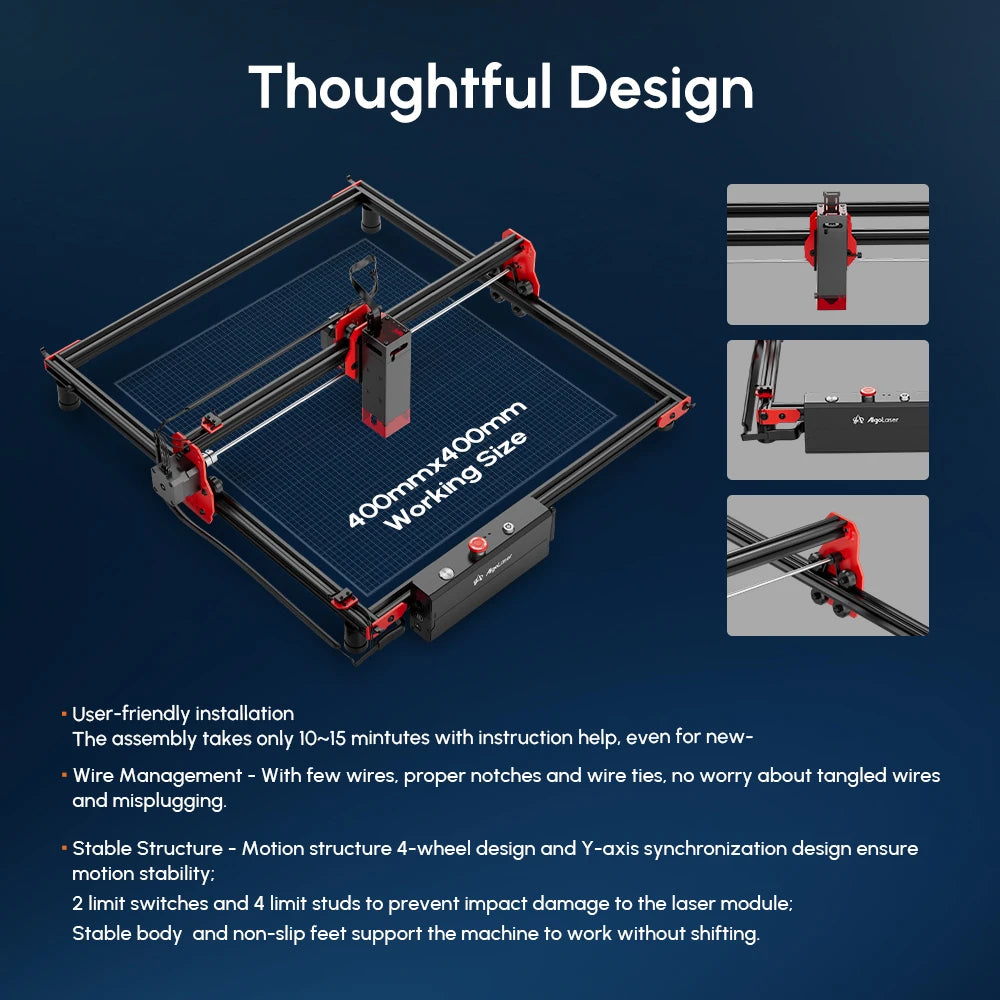Laser Engraver, Diode Cutting Machine
DIY Cutter for Wood