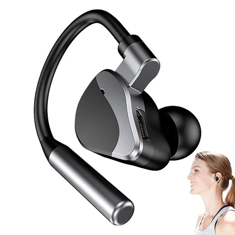 Wireless Earpiece Microphone Handsfree Headset Earpiece Noise Canceling