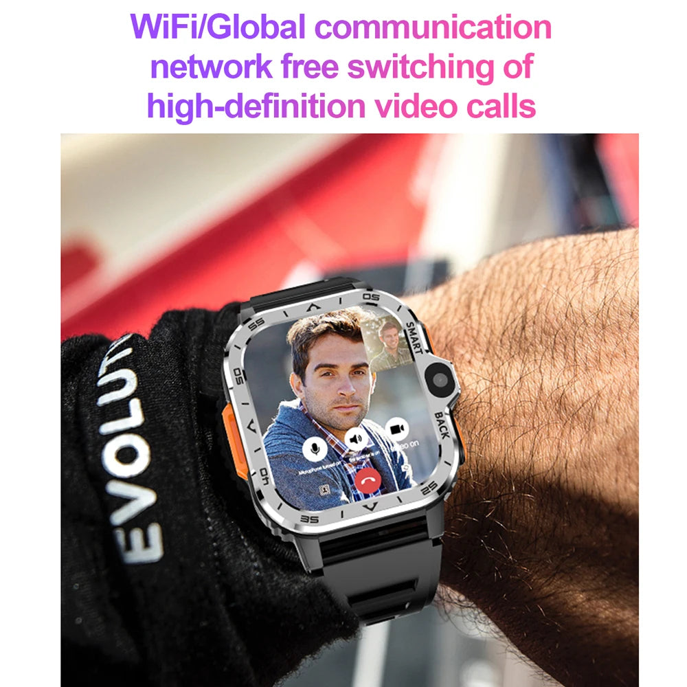 Smart Watch Men GPS Storage Dual Camera WIFI Wireless Internet