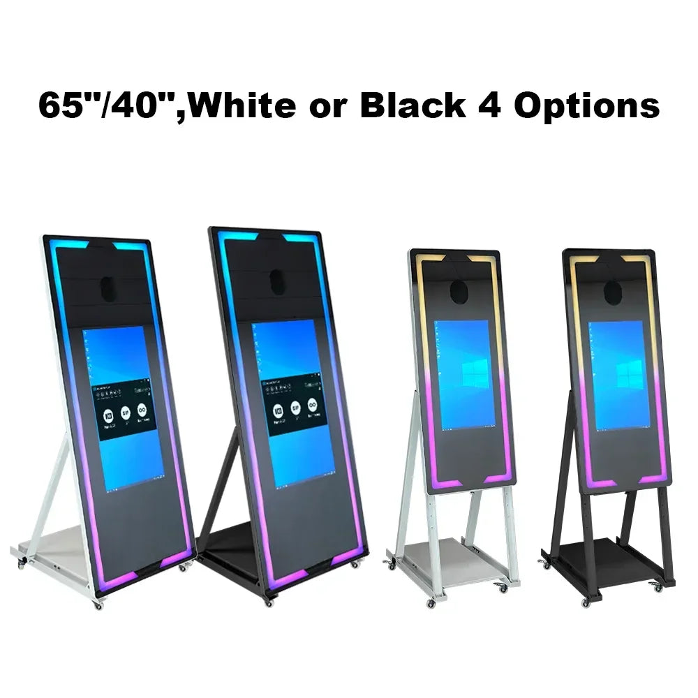 Touch Screen Photobooth Portable Wedding Party Activity Printer and Camera