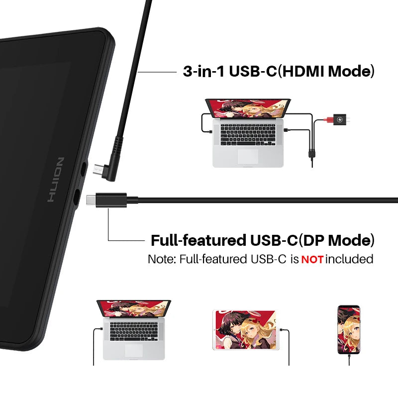 Graphics Monitor Screen 15.6 Inch Drawing Tablet for Android