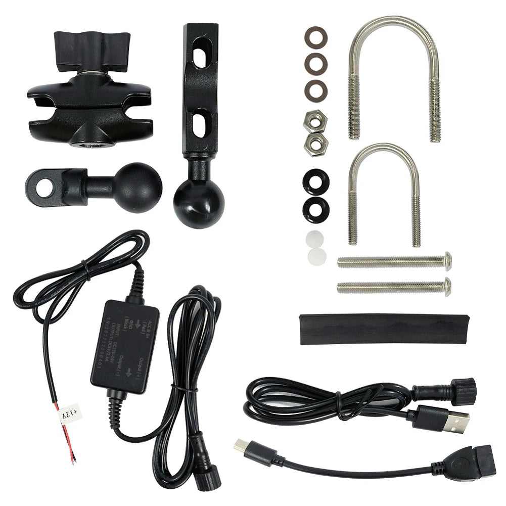 5 Inch Motorcycle GPS Navigation Waterproof Motorcycle CarPlay Display Screen