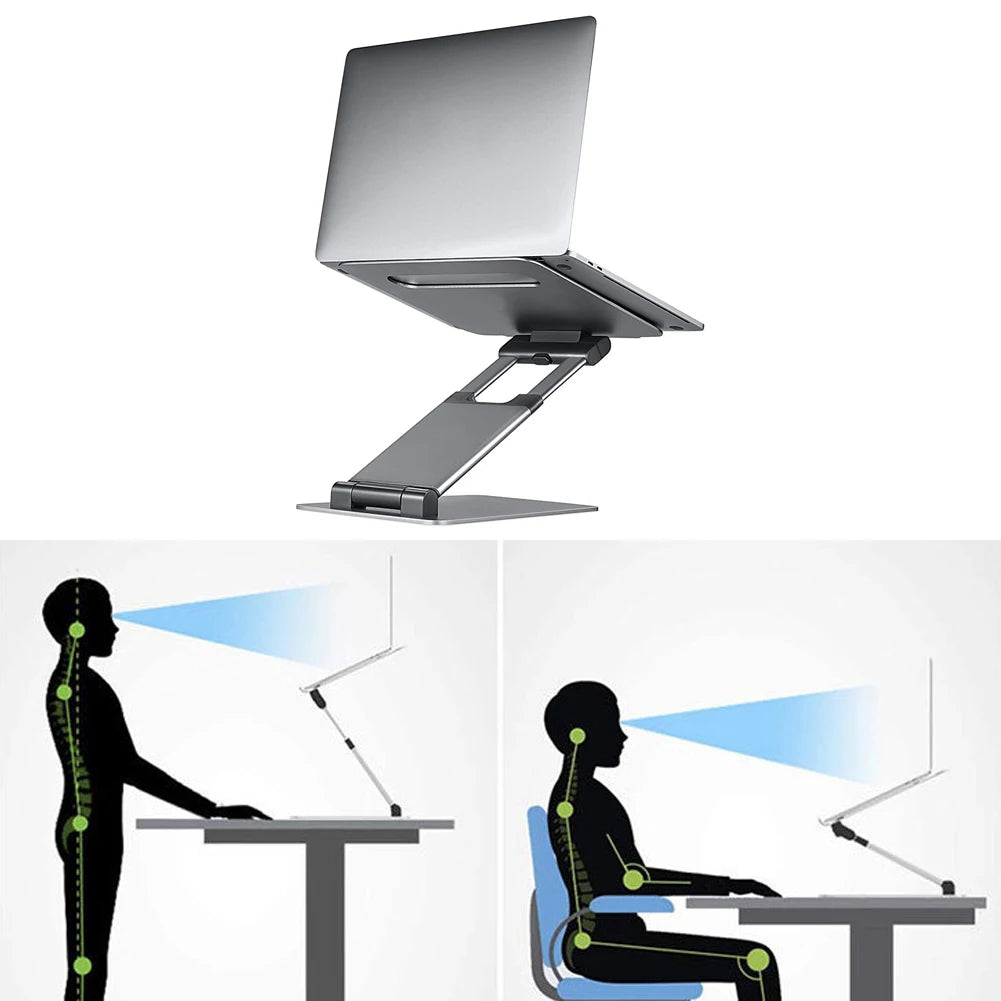 Aluminum Alloy Tablet Stand Telescopic Laptop Holder Notebook Stand Holder