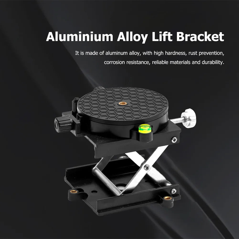 Router Table Height Adjustable Aluminum Router Lift Table Woodworking Engraving Lab Lifting Stand Rack Carpentry Table Tools