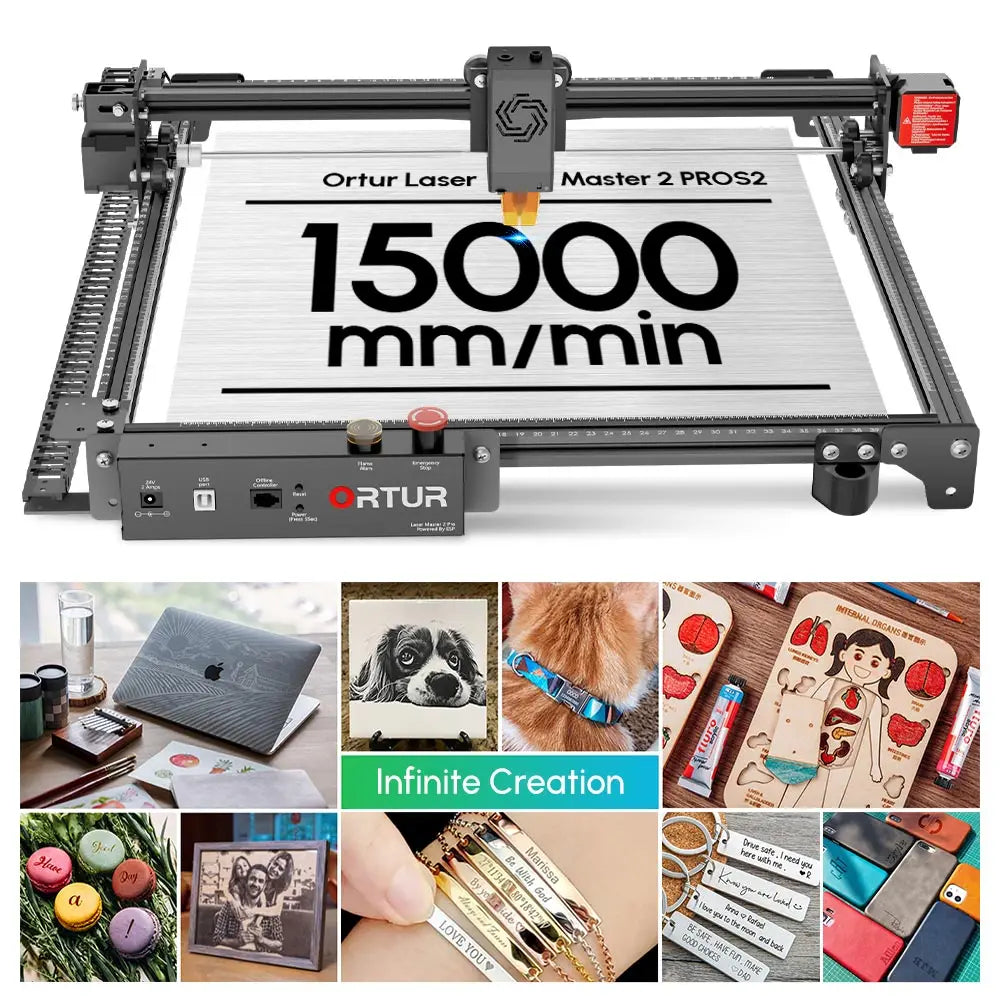 Laser Master Table Lase Engraver Cutter Woodworking, Powerful Wood Metal
Engraving