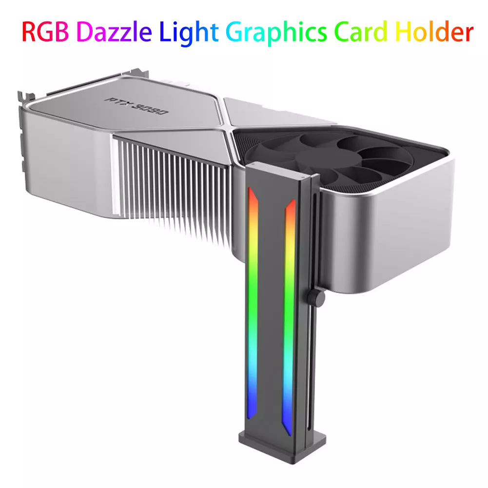 Video Card Support Graphics Card Aluminum Alloy for Desktop Computer