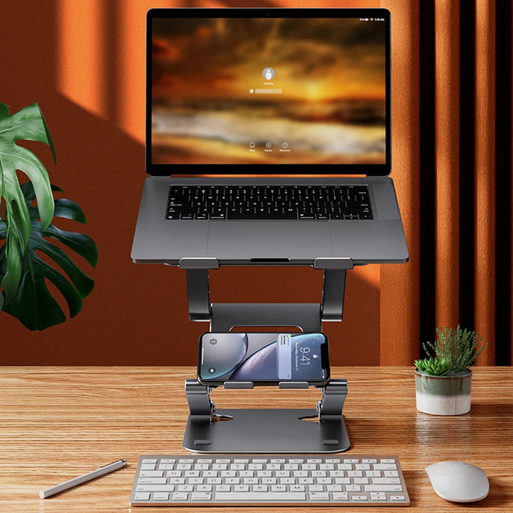 for 11–17-inch Holder Stand Aluminum Alloy Notebook Phone Bracket