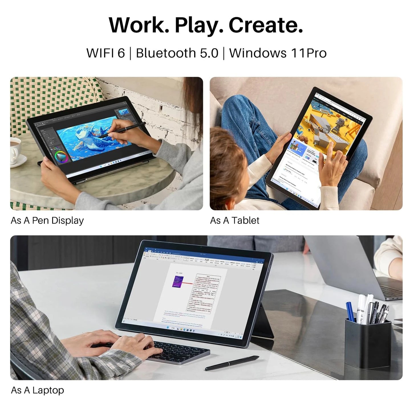 Tablet 15.8 Inch Graphics Computer Touchscreen 16GB RAM