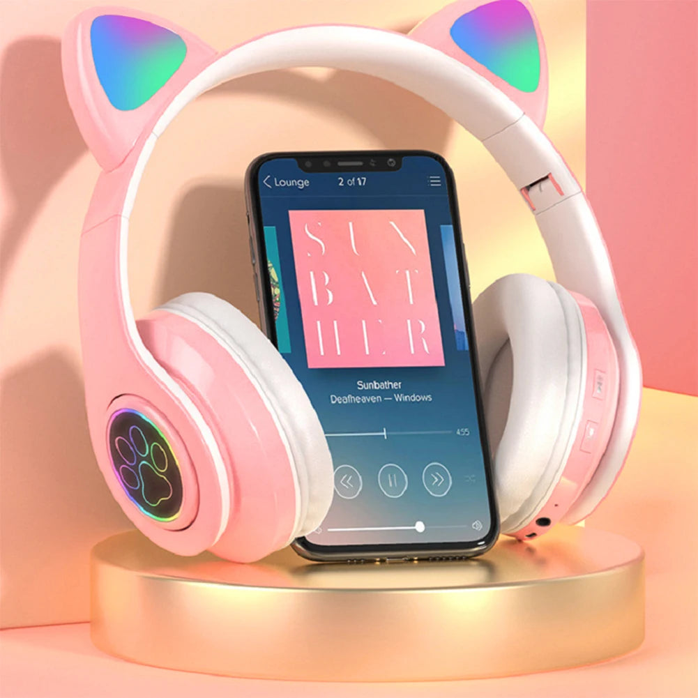Bluetooth Wireless Light Sports Music Headsets with Microphone