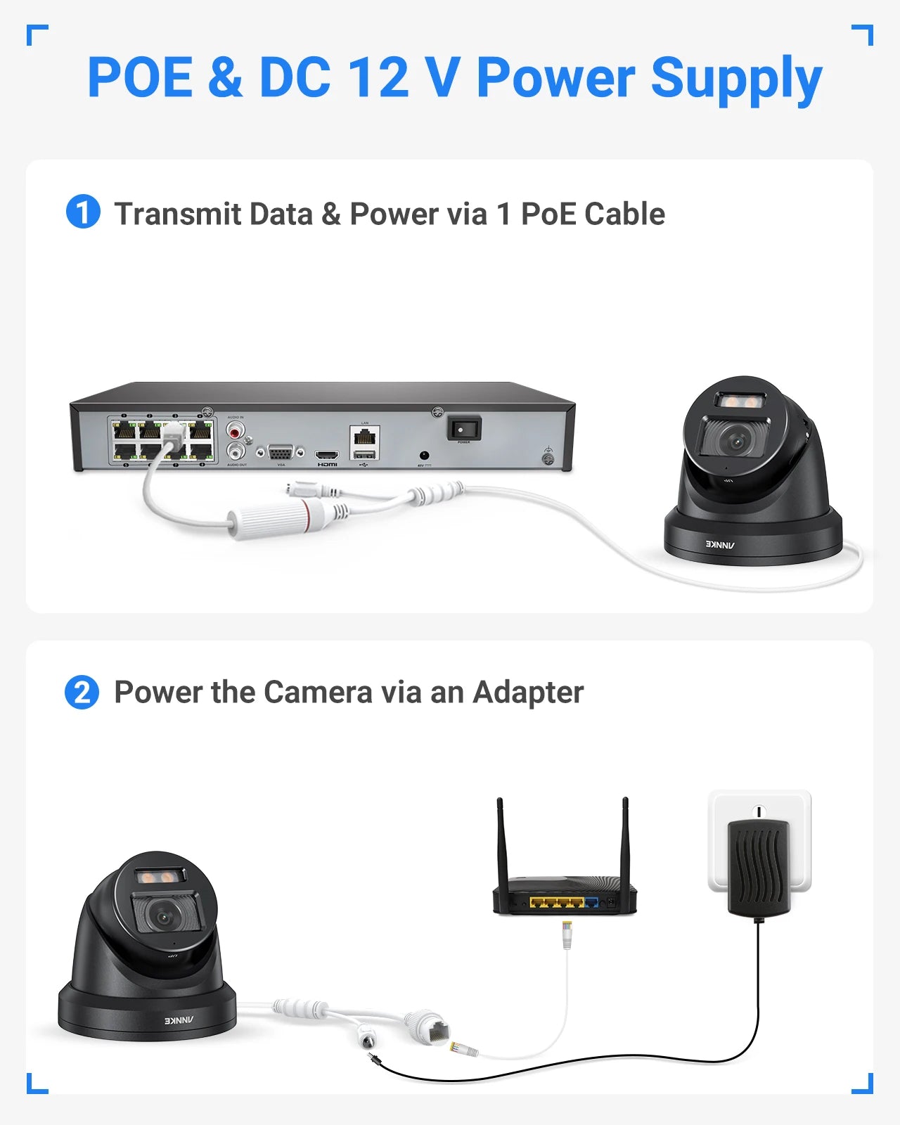 Camera Human Vehicle Detection Outdoor Security Night Vision Email Alert