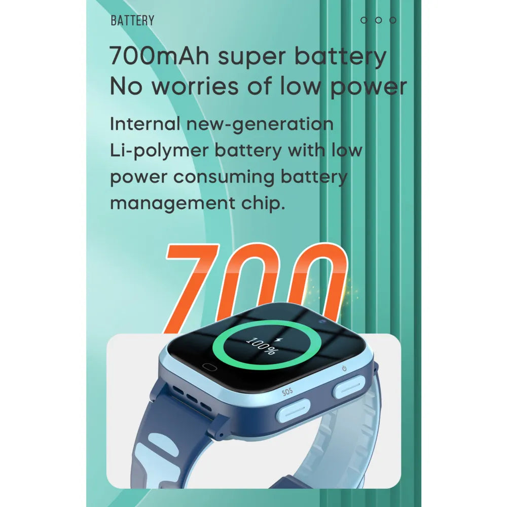 Smart Watch Kid Video Call SOS GPS+LBS Location Smartwatch