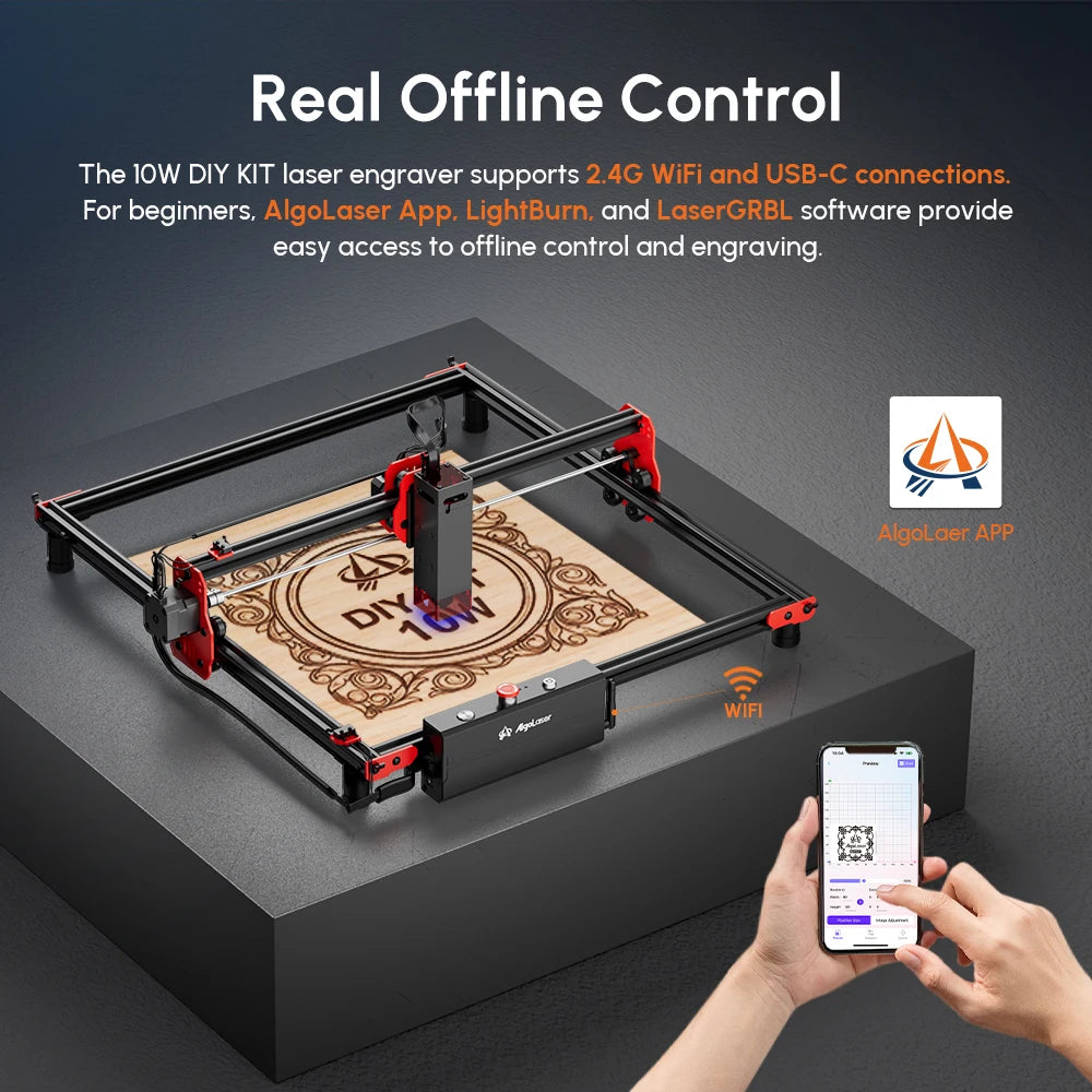 Laser Engraver, Diode Cutting Machine
DIY Cutter for Wood