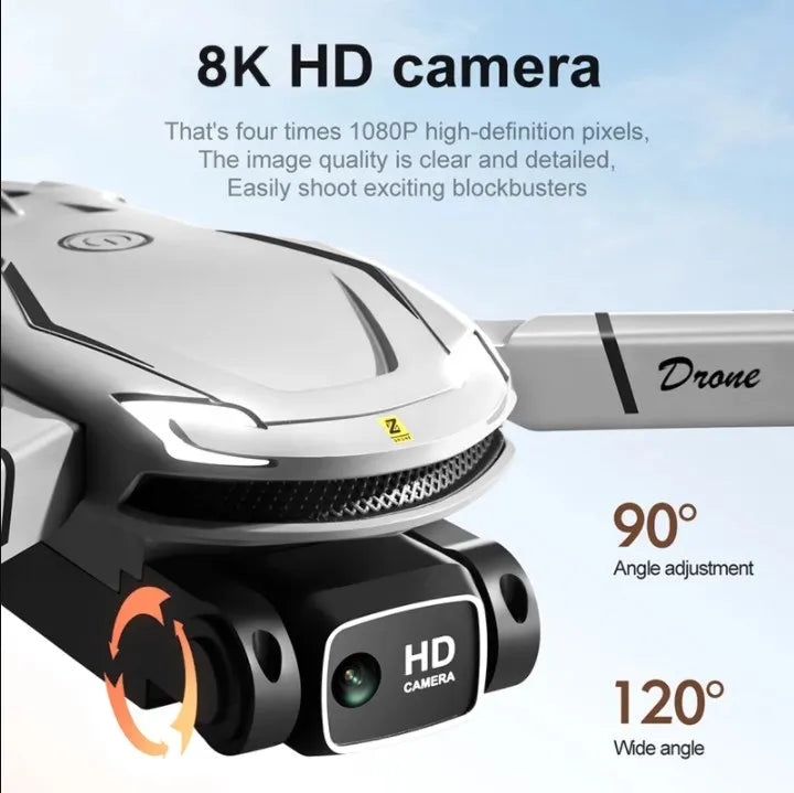 Pro Drone 8K Dual-Camera Professional HD Aerial Photography FPV GPS Omnidirectional Obstacle