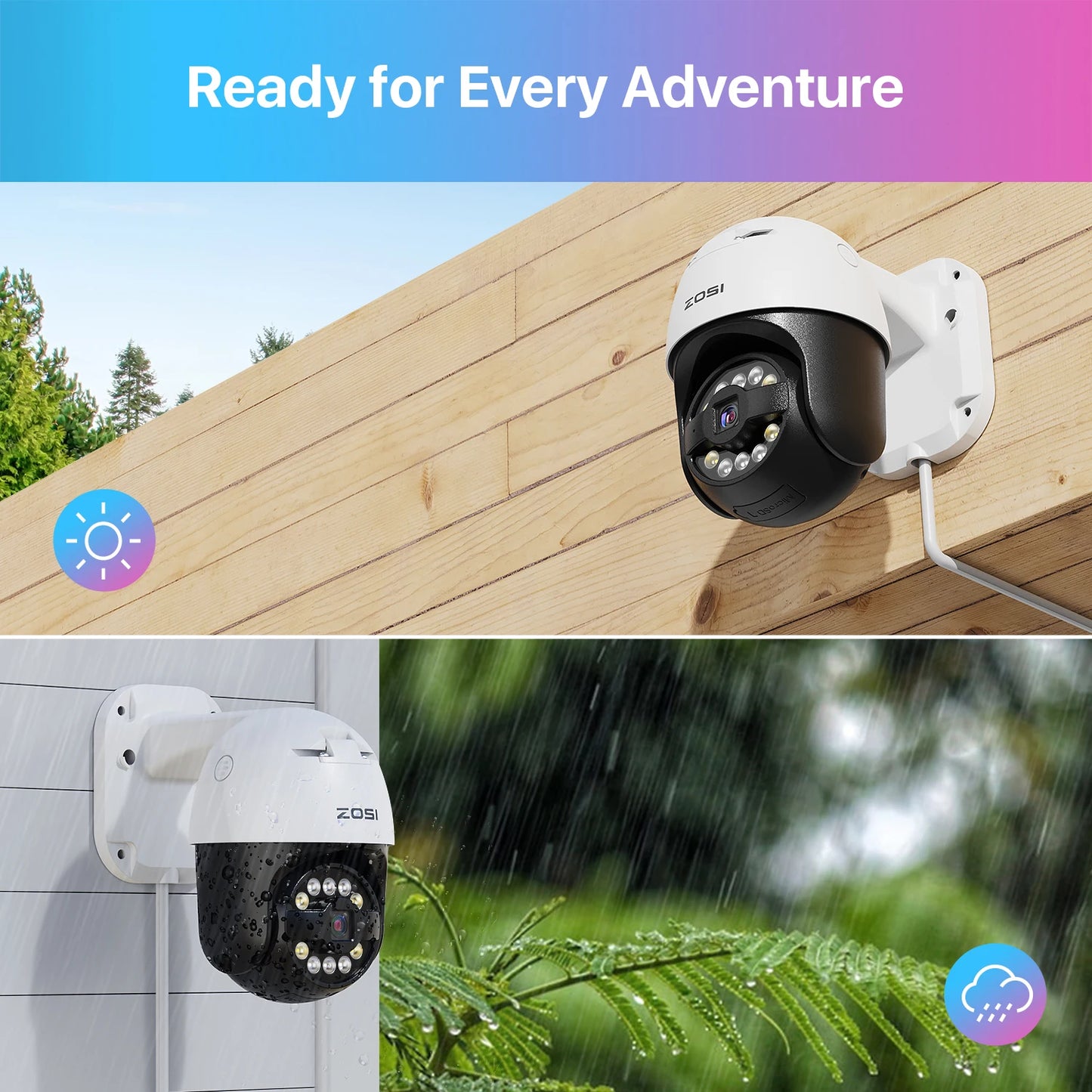 Camera Outdoor Audio AI Face Vehicle