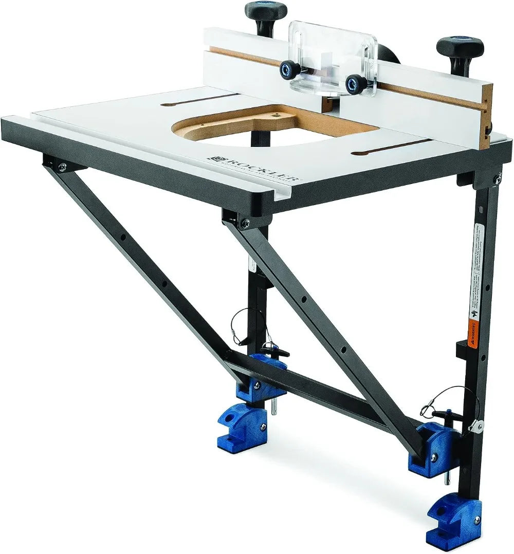 Benchtop Router Table –Most Routers – Unique Base Design