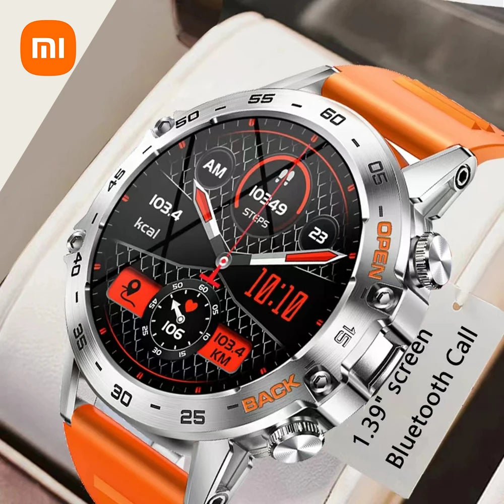" Bluetooth Call Smart Watch Men Outdoor Sports Heart Rate Monitoring