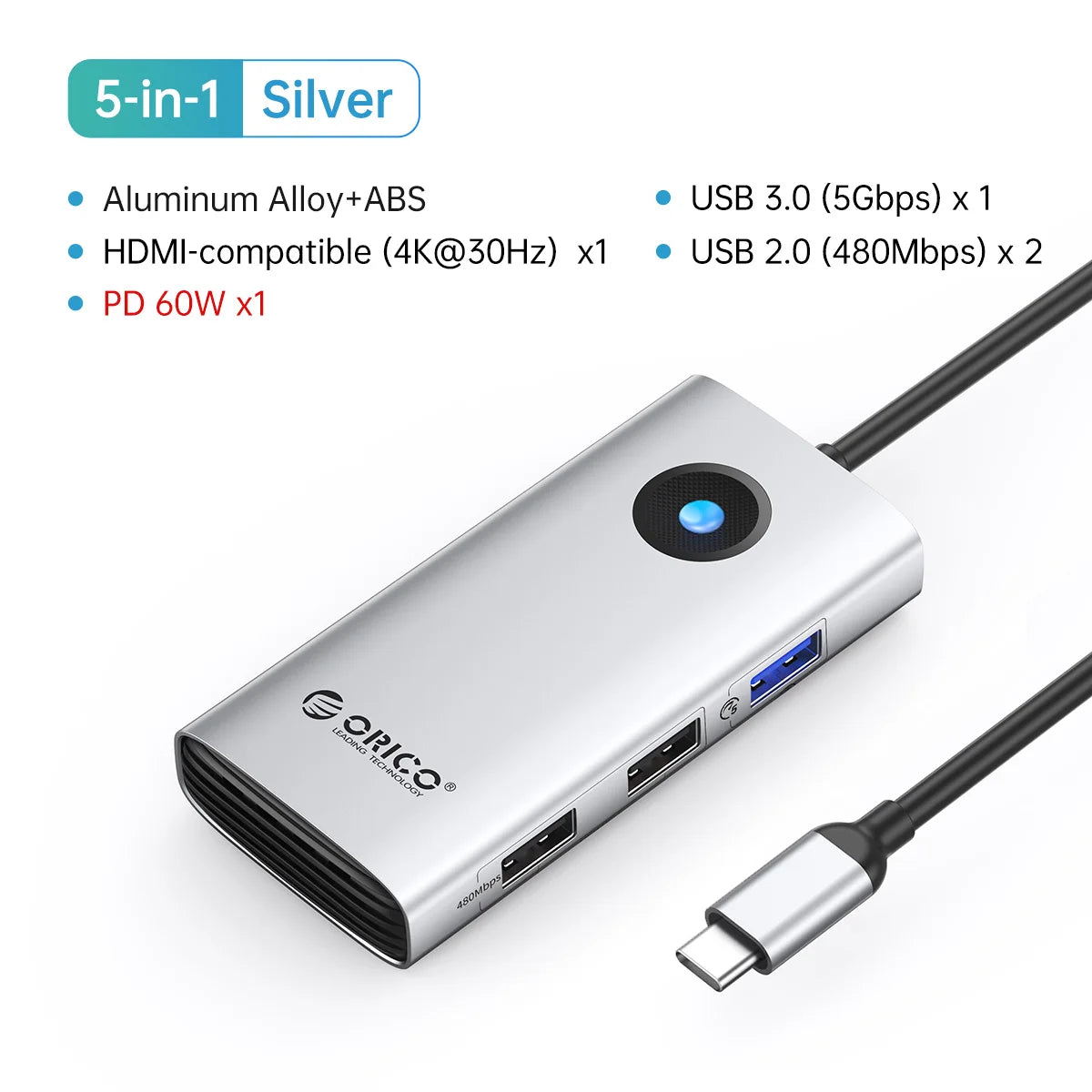 Docking Station C HUB HDMI USB 3.0 MacBook Pro Laptop