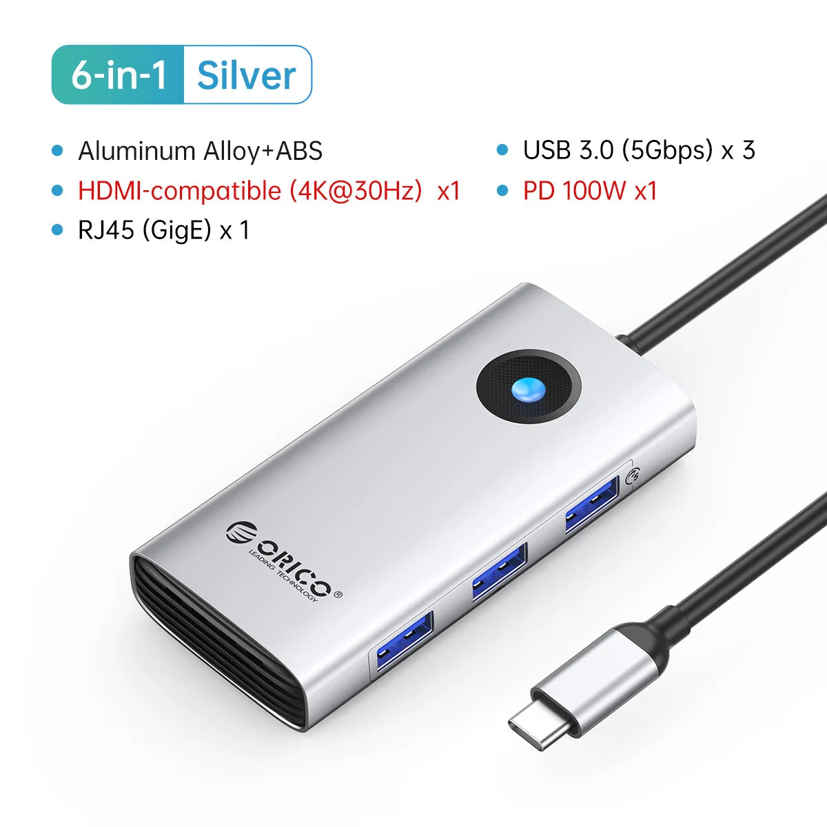 Docking Station C HUB HDMI USB 3.0 MacBook Pro Laptop