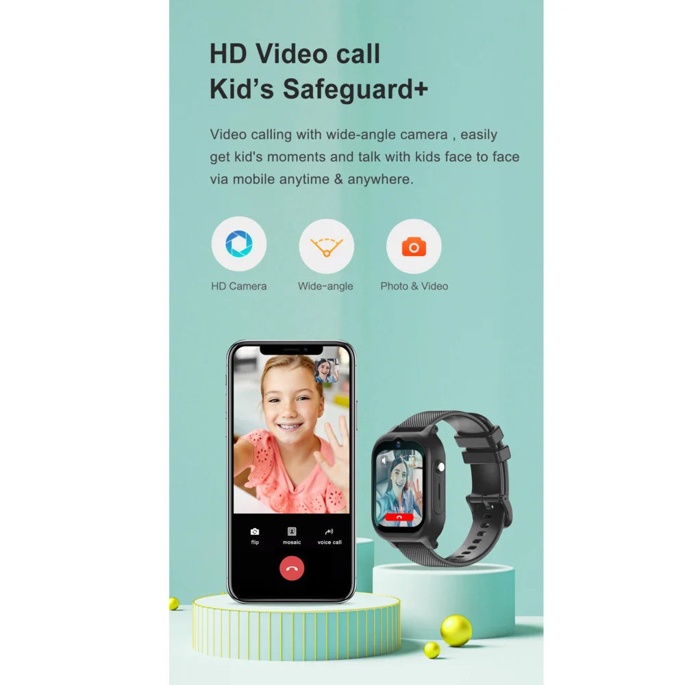 4G Smart Watch Children Watch GPS Track SOS Waterproof Tracker Smartwatch