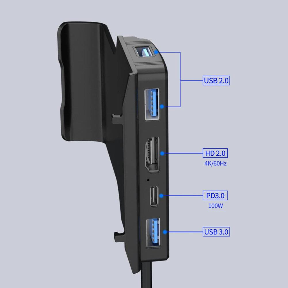 Docking Station 5 in 1 Holder USB Hub Charging Base