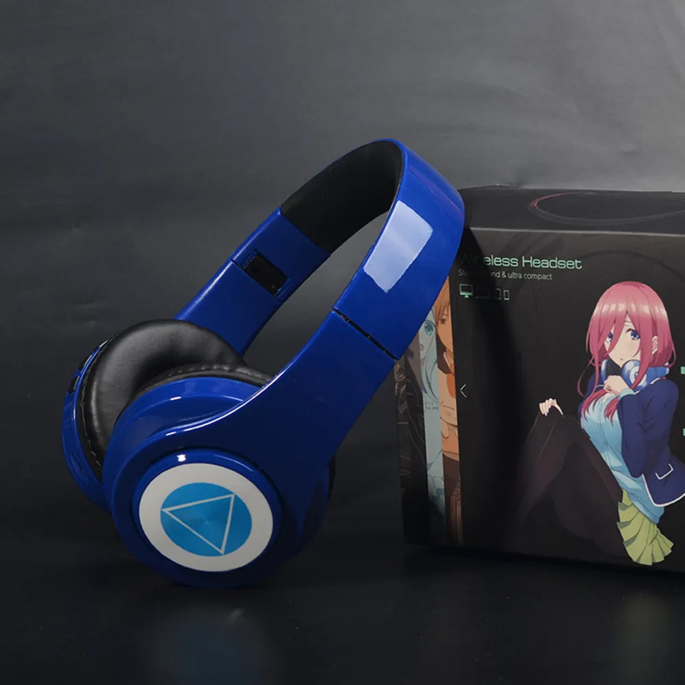 Wireless Bluetooth-compatible Headset Headphones with Mic for Phone