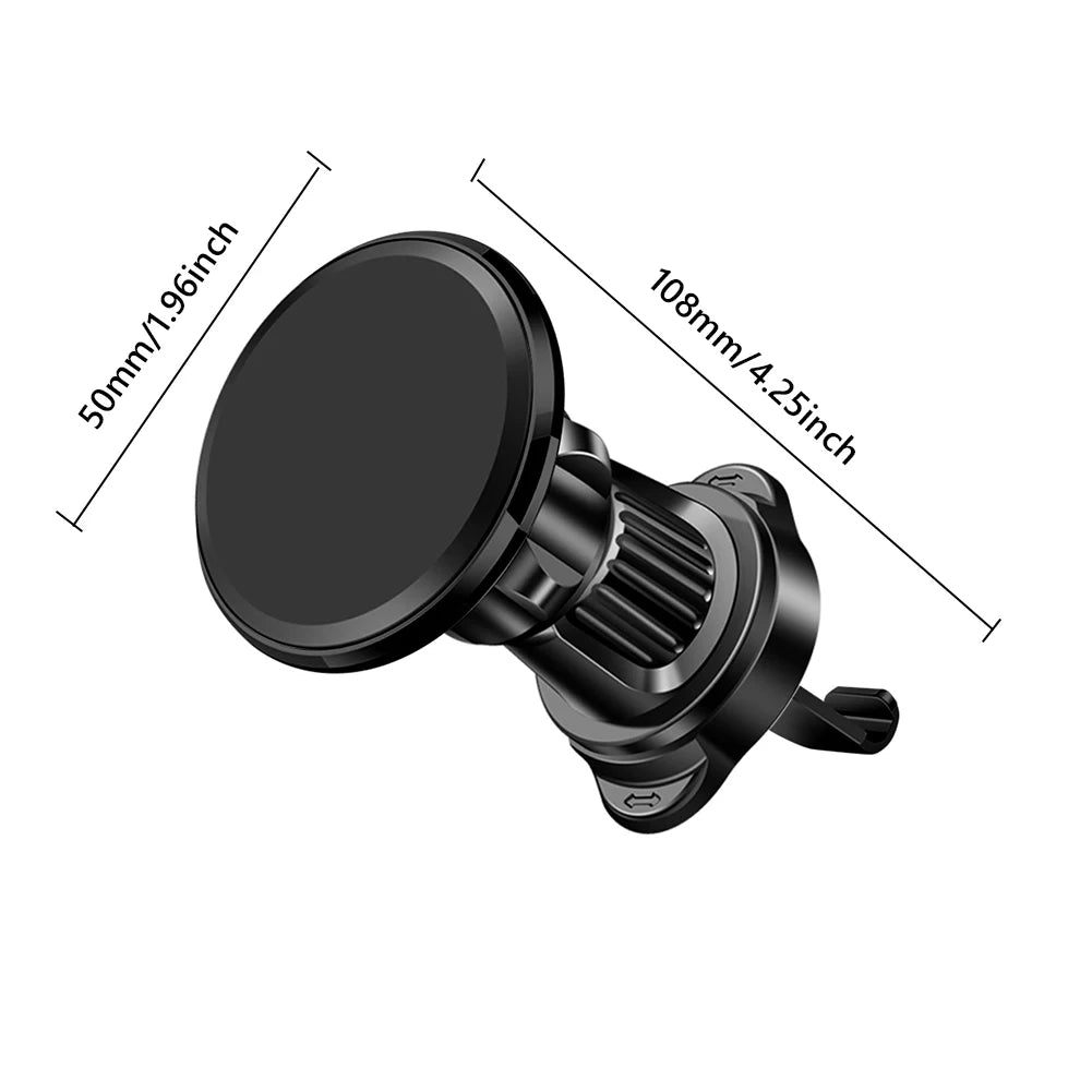 Car Phone Mount t GPS Support Magnetic 360 Degree Rotation