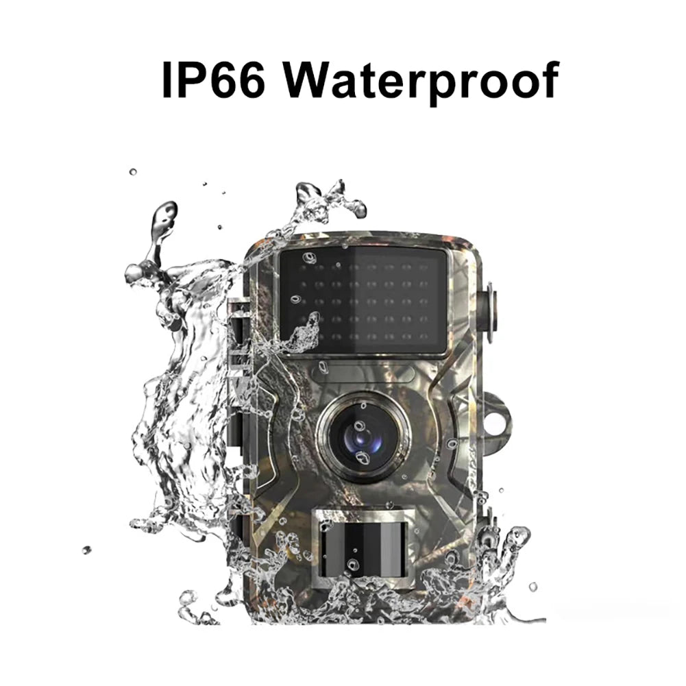 Wildlife Hunting Camera Waterproof Hunting Equipment Night Vision Motion Sensor Wild Animal Trail Surveillance Detector Camera