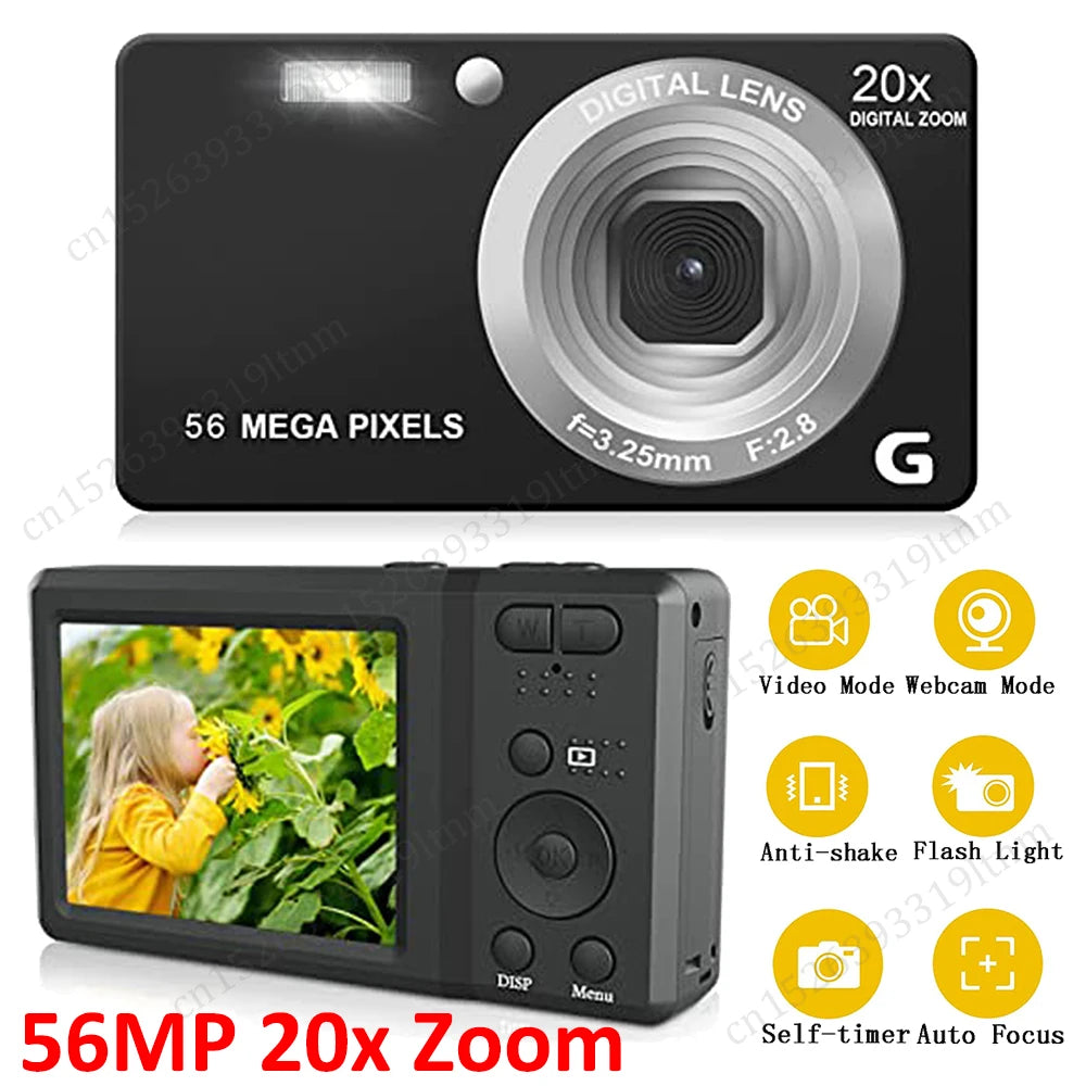 Digital Camera Children, Video, Recorder Anti-Shake Mini