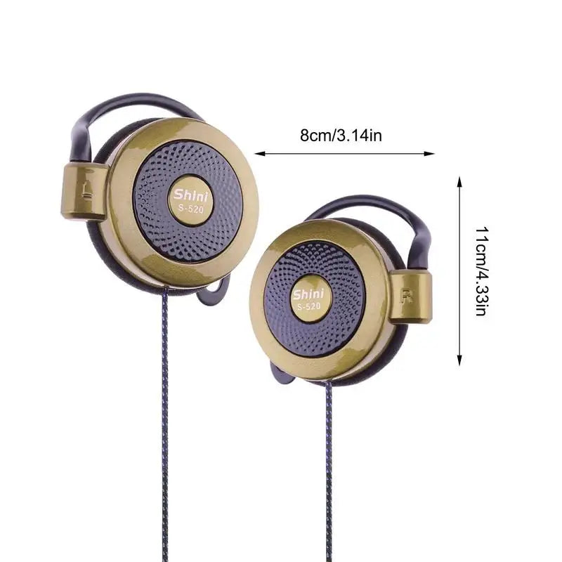 Stereo, Mp4 Ear-Hook Wire, Earphones Game Sports Leisure Mobile Phone