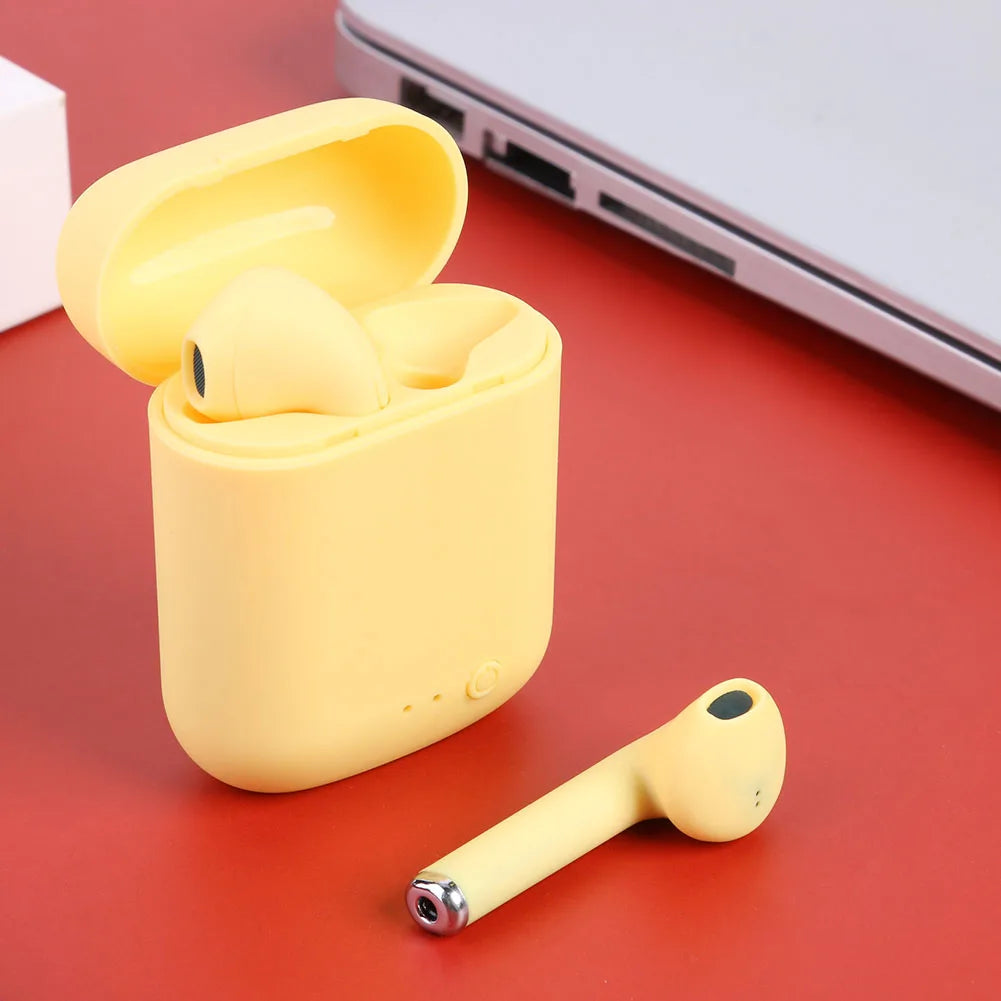 Wireless Earphones Bluetooth Pod Smart Phone Earbud Sports Headphones