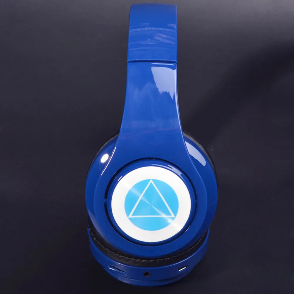 Wireless Bluetooth-compatible Headset Headphones with Mic for Phone