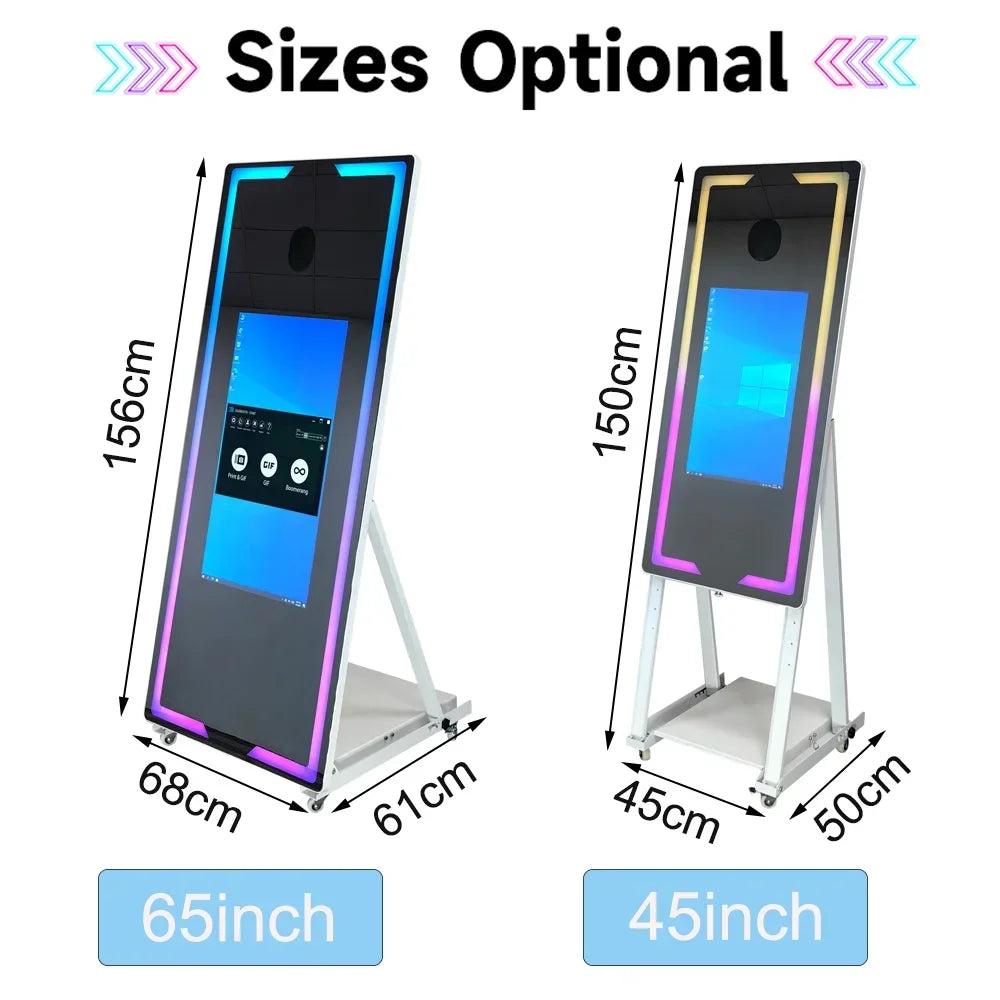 Touch Screen Photobooth Portable Wedding Party Activity Printer and Camera